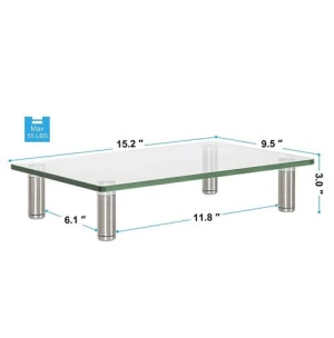 tempered glass countertop 4-19mm high quality glass table top tempered glass table top