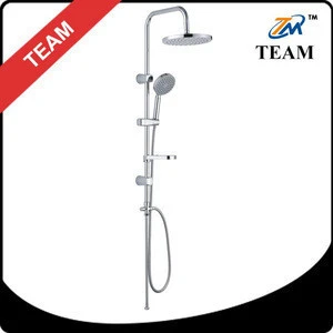 TM-1033 cixi ABS Plastic chrome bathroom accessories showerhead bathroom shower set top shower head set