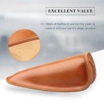 Tobacco Pipe Pouch Genuine Leather Portable Smoking Pipe Case Bag