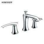 Top Quality brass 3-hole faucet tap bathroom faucets water mixer