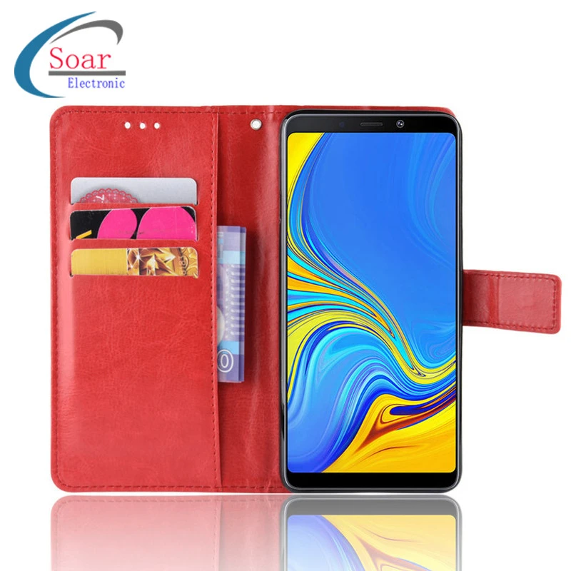 Top Selling Consumer Electronics High Quality Leather Phone Case For Samsung A9, Wallet Style Book Flip Cover For J7 prime