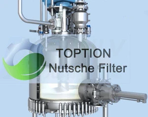 TOPTION Agitated Nutsche Filter Dryer in other industrial filtration equipment