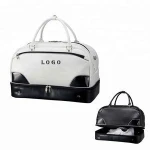 Tournament Golf Bag Nylon Waterproof Golf Cart Bag, Synthetic Leather Golf Staff Duffle Bags