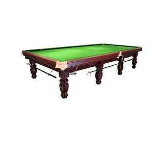 Tournament maple snooker billiards table 10ft 12ft