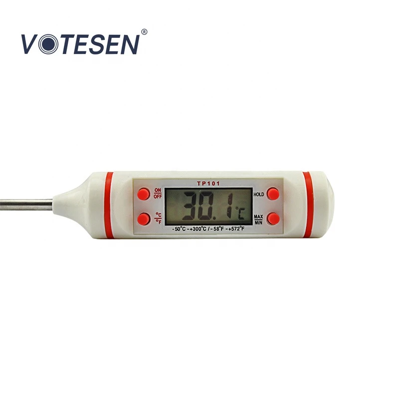 TP-101 Digital Food Thermometer with LCD Display
