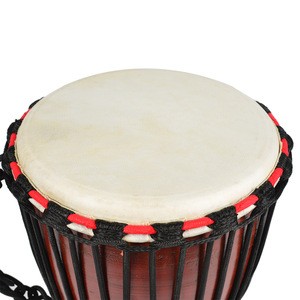 ;Traditional Africa Djembe Drums Wood djembe Waist Drum  Tambourine