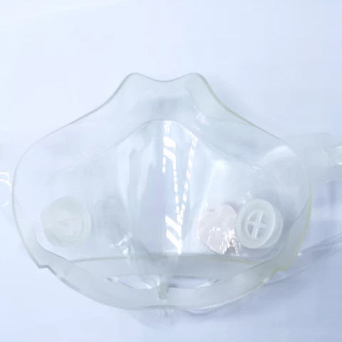 Transparent Mask Breathable Men And Women Silicone Transparent Personal Protective Equipment Adult Face Mask