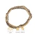 Import Trendy Stainless Steel Bracelet Women Accessories Gold Plated Bracelets & Bangles Pendant Chain Moissanite Natural Stone Jewelry from China