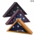 Import triangle custom wooden country flag box for wood craft from China