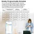 Import Tuya Zigbee Smart Temperature Control Valve Home Use APP Remote Heater Valve Switch Battery Powered Voice & Intelligent Support from China