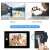 Import Two camera 4K selfie action camera waterproof 4k sport action camera wifi app touch screen flashlight dual lens 4k action cam from China