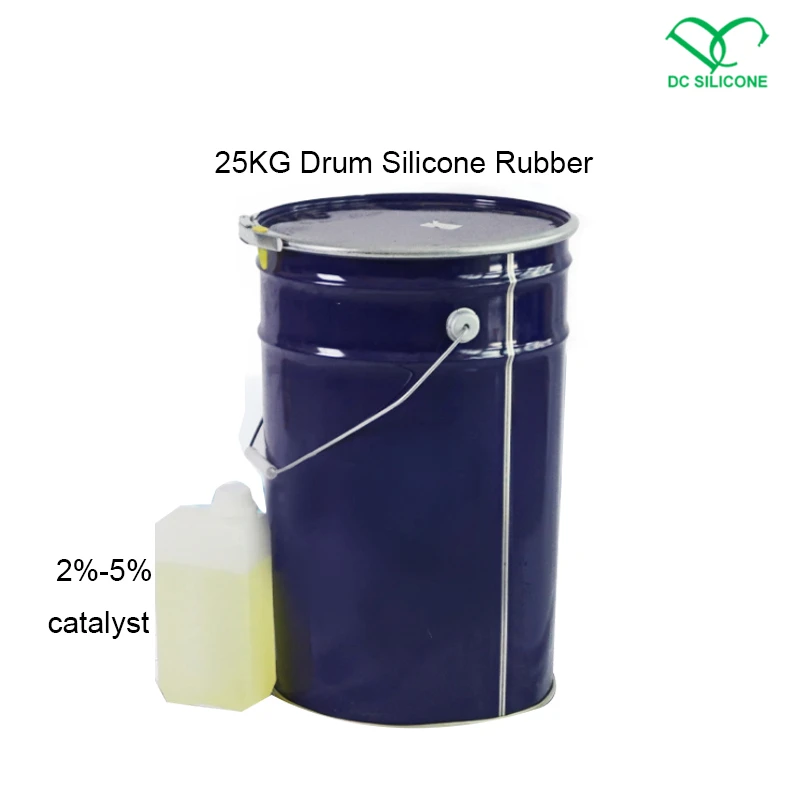Two component liquid silicone rubber for stamping concrete RTV2 silicone rubber
