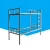 Import two person school student dormitory bunk bed from China