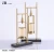 Import Two sets of candlesticks copper marble glass explosion-proof tube home decor candle holders from China