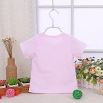TX-MS-002 t shirt factory wholesale 100% cotton blank toddler baby t shirts