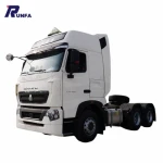 Used High Quality Sinotruk HOWO Automatic Commercial Vehicle Euro 4 6*4 Diesel Prime Mover Trucks 6X4 Semi Trailer Tractor Heads