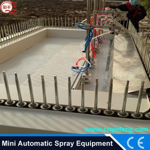 used Mini Automatic UV Spray Painting For Bottle Glass Vacuum Coating Machine for sale