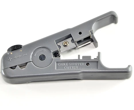 UTP/STP Stripper Crimper Cutter Compression Tool for Round Cable or Flat Telephone Cable