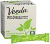 Veeda 100% Cotton BPA-Free Plastic Applicator Tampons Regular 16 ct