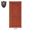 Veneers wooden modern flush doors design with horizontal grain