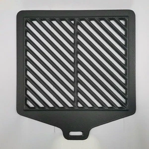 Very easy for using Casting iron grill for gas beef grill and electric beef grill part