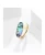 Import VIANRLA 925 sterling silver oval shape mother of pearl ring and Abalone ring from China