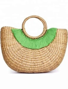 Viet Nam fashionable waterhyacinth tote bag from Directly Factory