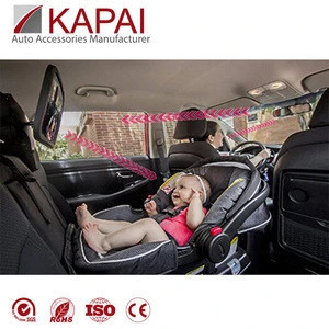 View Infant in Rear Facing Car Seat Best Newborn Safety With Secure Headrest Double Baby Car Mirror