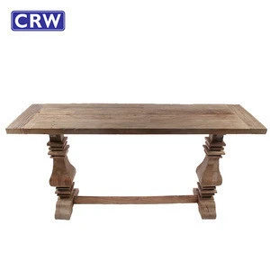 Vintage Furniture Recycled Wood Antique Console Table