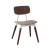 Import Vintage industrial Metal dining chair with wood seat from China