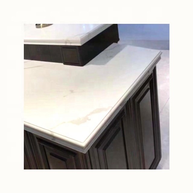 Volakas white quartz countertop