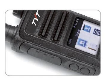 walkie talkie with WiFi + BT functions 4G network radio zello android walkie talkie ptt 1.77 inch screen