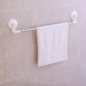 wall mounted suction cup moveable bathroom corner towel rack