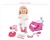 Import Warm Baby Wholesale play beauty washing hair set 16 inch reborn baby girl with B/O shampoo chair online shopping from China