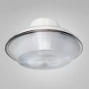 warranty 5 years CB certified white warehouse round MW driver aluminum+pc led high bay light 200w