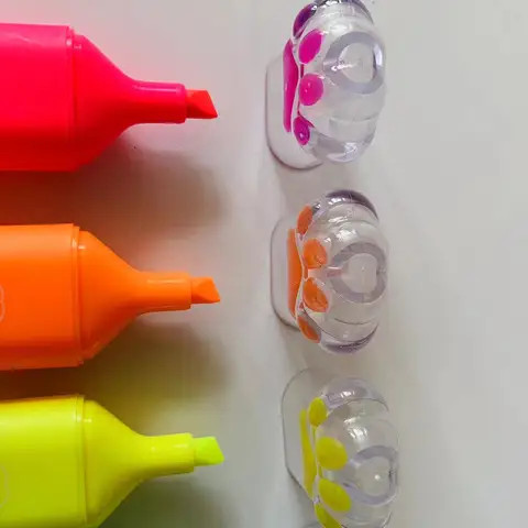 Water Based Animal Paw Shaped Cute Highlighter Marker Pens for Kids