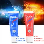 Water Based Lubricant for Sex Masturbation Fire Warming Feeling Lubricant Ice Cooling Feeling Lubricant Vaginal Oral Gel
