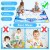 Import Water Drawing Mat with Magic Pen Coloring Painting Learning Toys for Play Mat Kids from China