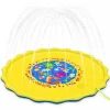 Water Sprinkle and Splash Inflatable Play  Mat for Kids Outdoor Water Toys Fun for Toddlers Boys Girls Children Outdoor Game