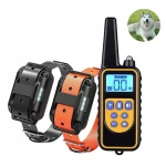 Waterproof and Rechargeable Electronic Shock Vibration Remote Dog Training Collars Electric Pet training Collars
