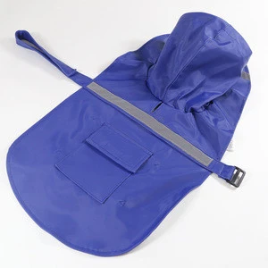 Waterproof Reflective dog clothes raincoat dog raincoat pet accessory wholesale