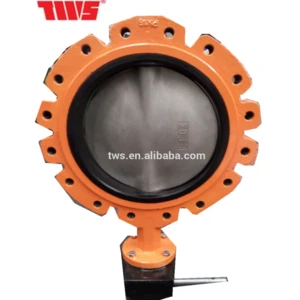 WCB BODY CF8M LUG BUTTERFLY VALVE FOR HVAC SYSTEM MADE IN TIANJIN,CHINA