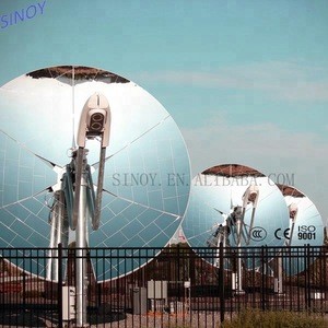 We are the most professional in China for concentrating solar mirror collector with silver mirror