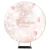 Wedding birthday party single sided custom logo printing pillow case stretch fabric circle round backdrop stand wall