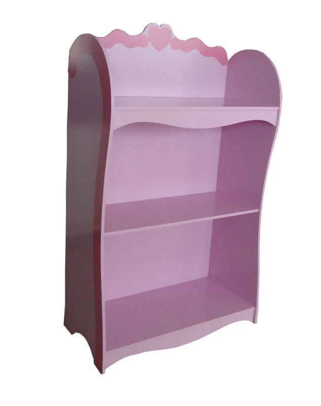 WEIFU safe children&#x27;s library ladder wood baby bookcase