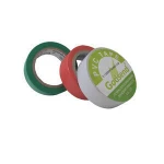 White blue green electrical tape