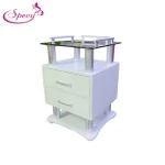 White large capacity trolly cart pedicure cart for beauty salon SY-PC110
