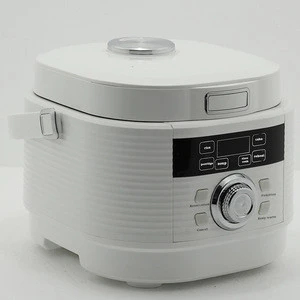 Whole plastic intelligent rice cooker with function design