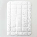 Wholesale 5 Pcs Soft Cotton Microfiber White Baby Crib Cot Nursery Fitted Crib Bedding Set