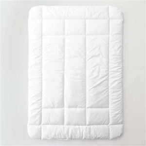 Wholesale 5 Pcs Soft Cotton Microfiber White Baby Crib Cot Nursery Fitted Crib Bedding Set